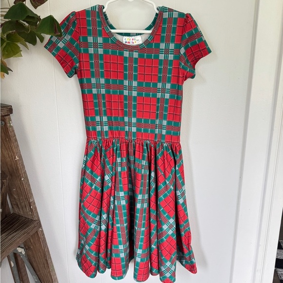 Dot Dot Smile Other - 🎄 Holiday Plaid Twirl Dress 5/6 ✨
